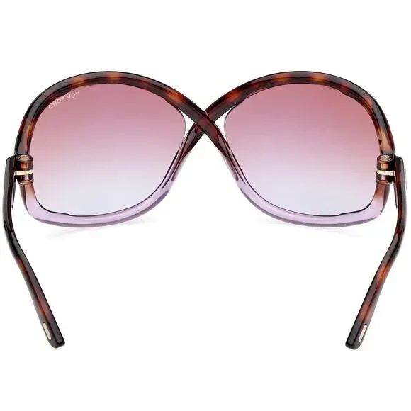 💎✨NEW WITH  TAG✨💎TOM FORD BETTINA Sunglasses Havana Violet Frame Gradien… - Picture 5 of 7